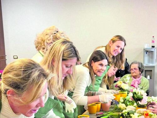 "Ricicliamo i fiori e regaliamo sorrisi"