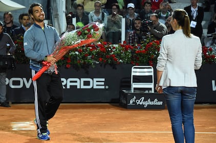 Flavio Pennetta si commuove a Roma 8
