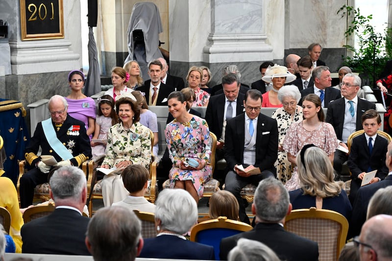 Battezzata Ines, la principessa di Svezia 1
