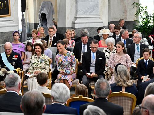 Battezzata Ines, la principessa di Svezia