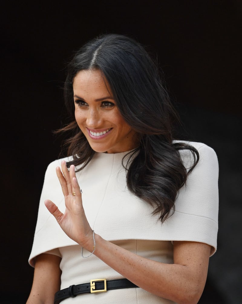 Meghan Markle raggiante con la Regina 9