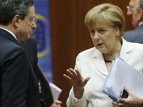Draghi: "Niente aiuti senza le riforme"
