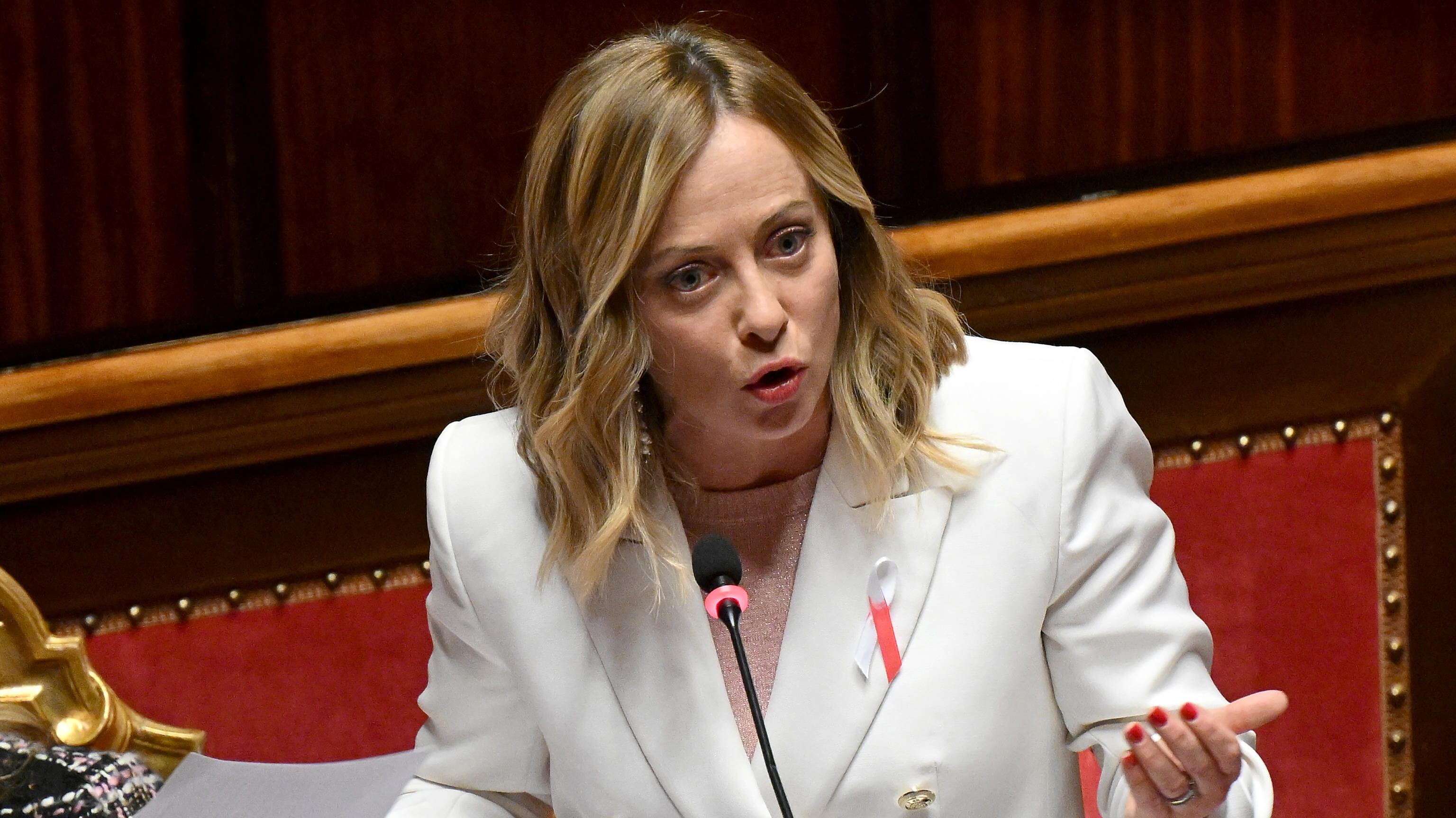 "Se vuole aiutarci con il suo amico...". La Meloni in Aula gela Renzi