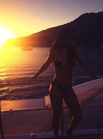 Rihanna, vacanze italiane in barca 4