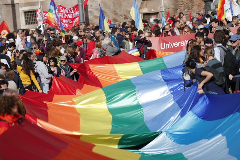 Corteo della Pace a Roma