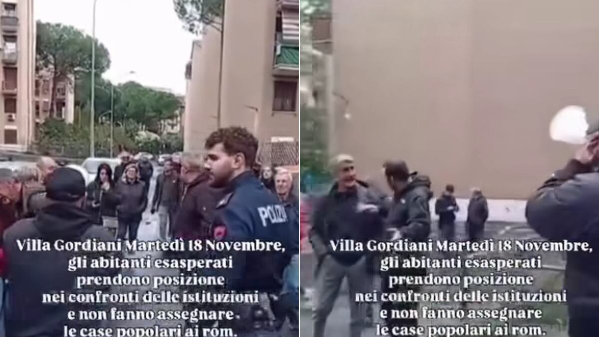 "In 14 in una casa e rifiuti sparsi". La protesta contro le case assegnate ai rom