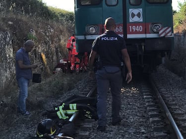 Salento, scontro su linea a binario unico 6