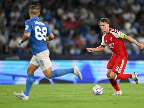 Odegaard manda in crisi il Napoli