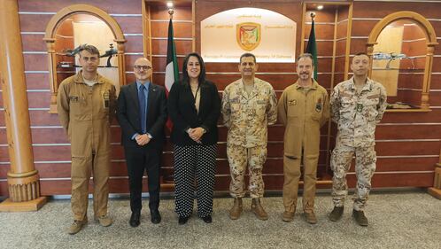 Missione del Generale Figliuolo in Kuwait 1