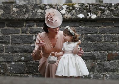 Kate al matrimonio della sorella Pippa 1