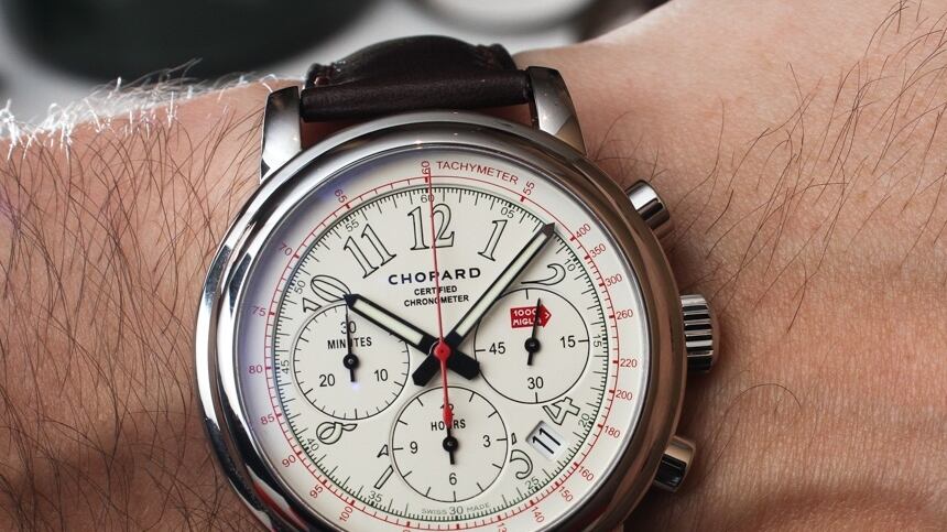 Chopard Race Edition segna l'ora della Mille Miglia 2015