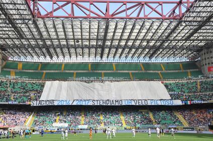 Inter, la contestazione della Curva Nord 3