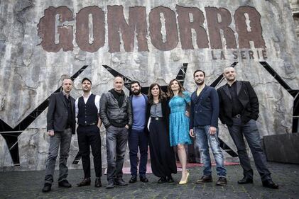 Cristina Donadio e la squadra di Gomorra - La Serie 10