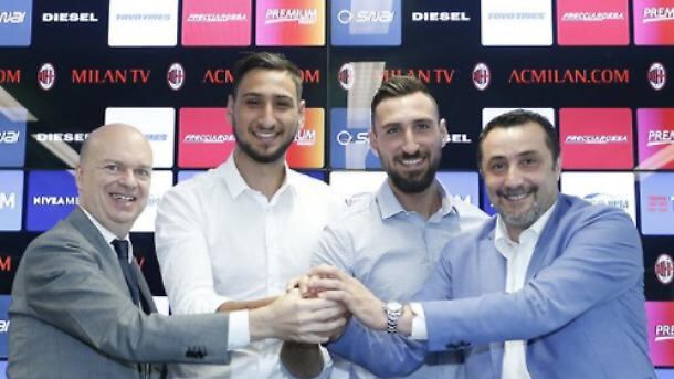 Milan, carezza a Donnarumma: "Gigio patrimonio del club"