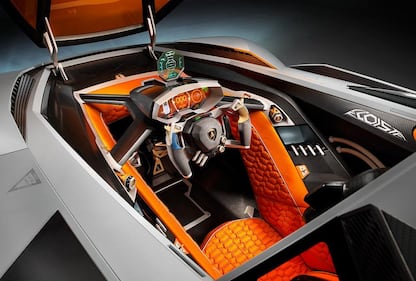 Lamborghini Egoista, monoposto estrema 2