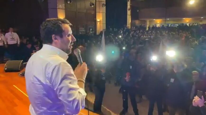 Salvini: "Voglio stra-vincere e cancellare il Pd"