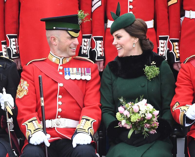 Kate Middleton in verde per San Patrizio 5