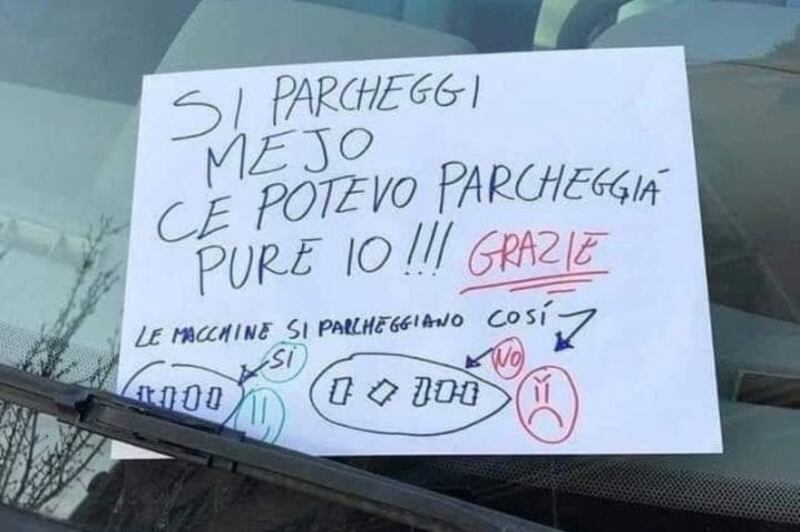 Tutorial parcheggio auto