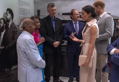 Meghan Markle, l'omaggio a Nelson Mandela: foto 5