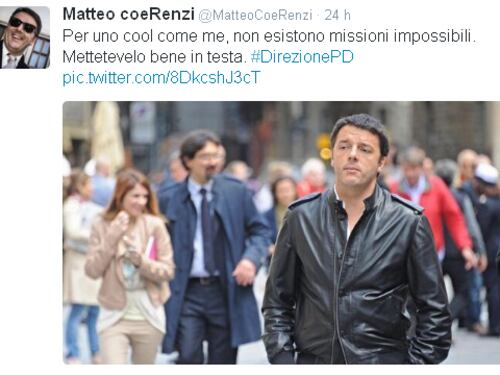 Su Twitter c'è chi la prende con ironia. Nasce l'hashtag #CoeRenzie