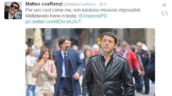 Su Twitter c'è chi la prende con ironia. Nasce l'hashtag #CoeRenzie