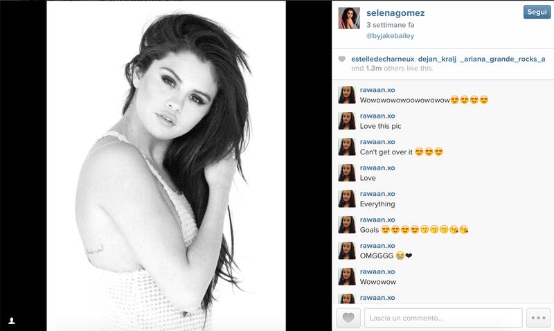 Selena Gomez su Instagram, le foto sexy 6
