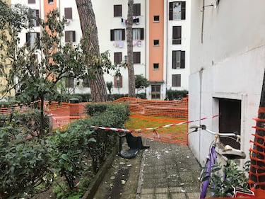 I danni alle palazzine Ater dopo il maltempo che si è abbattuto sulla Capitale 3