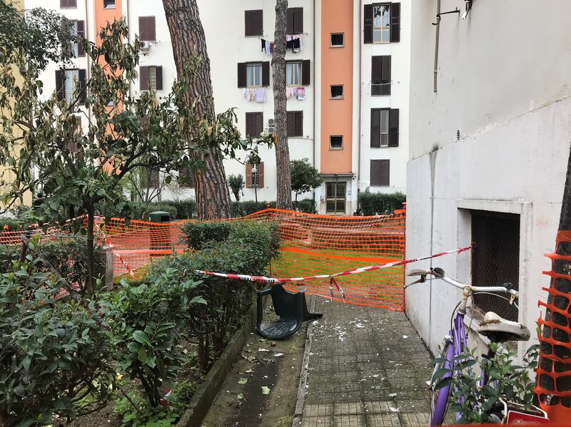 I danni alle palazzine Ater dopo il maltempo che si è abbattuto sulla Capitale 3
