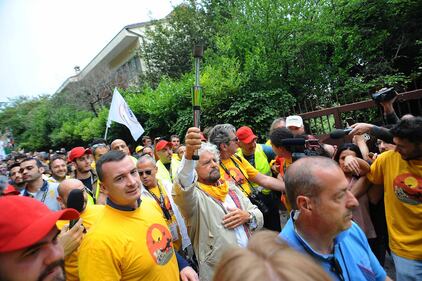 Beppe Grillo in marcia per il reddito di cittadinanza 12