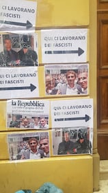 Bologna, il blitz allo studio del consigliere comunale Marco Lisei 3