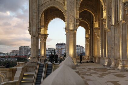 Papa Francesco visita la moschea di Baku 19