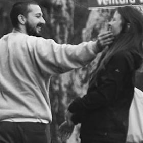 Shia LaBeouf e la sua futura sposa Mia Goth 8