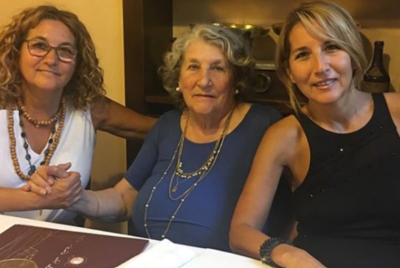 Jo Squillo e la gemella Paola