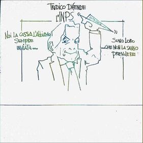 La vignetta del giorno: Tridico difende L'INPS sulla cassa integrazione 1