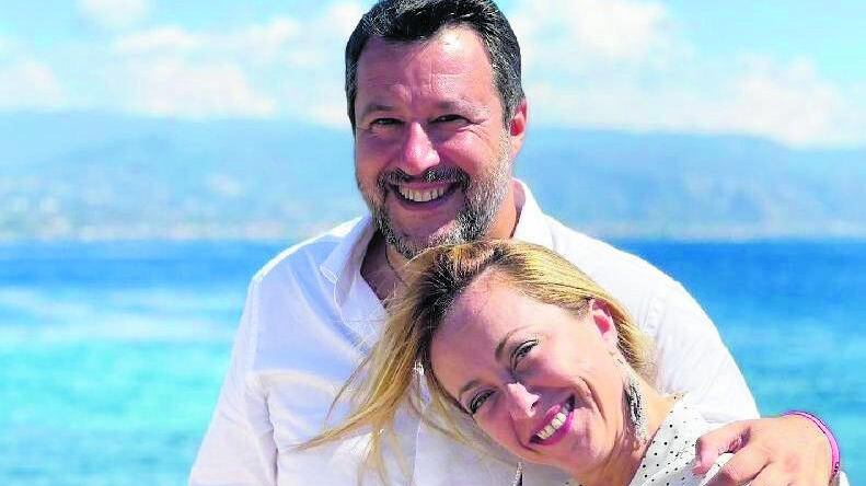 Vertice Meloni-Salvini in masseria
