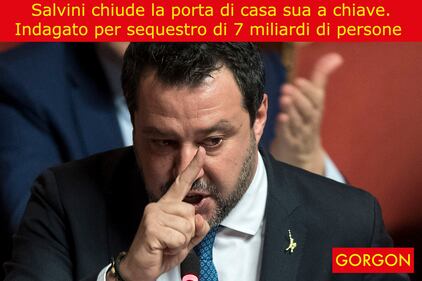 La satira del giorno: Salvini indagato di nuovo 1