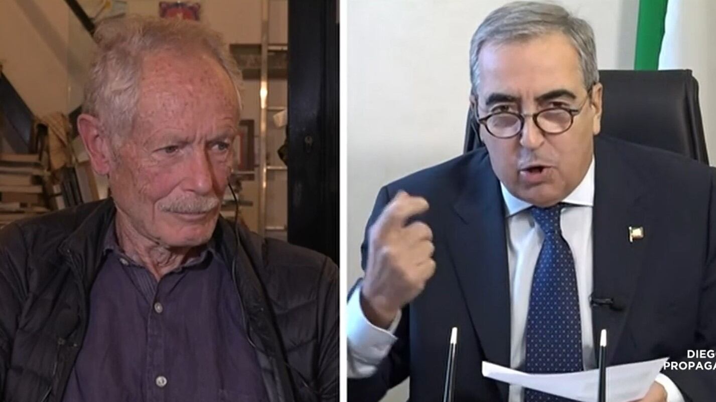 "Aggressione poliziesca", "Da denuncia". È scontro tv tra De Luca e Gasparri