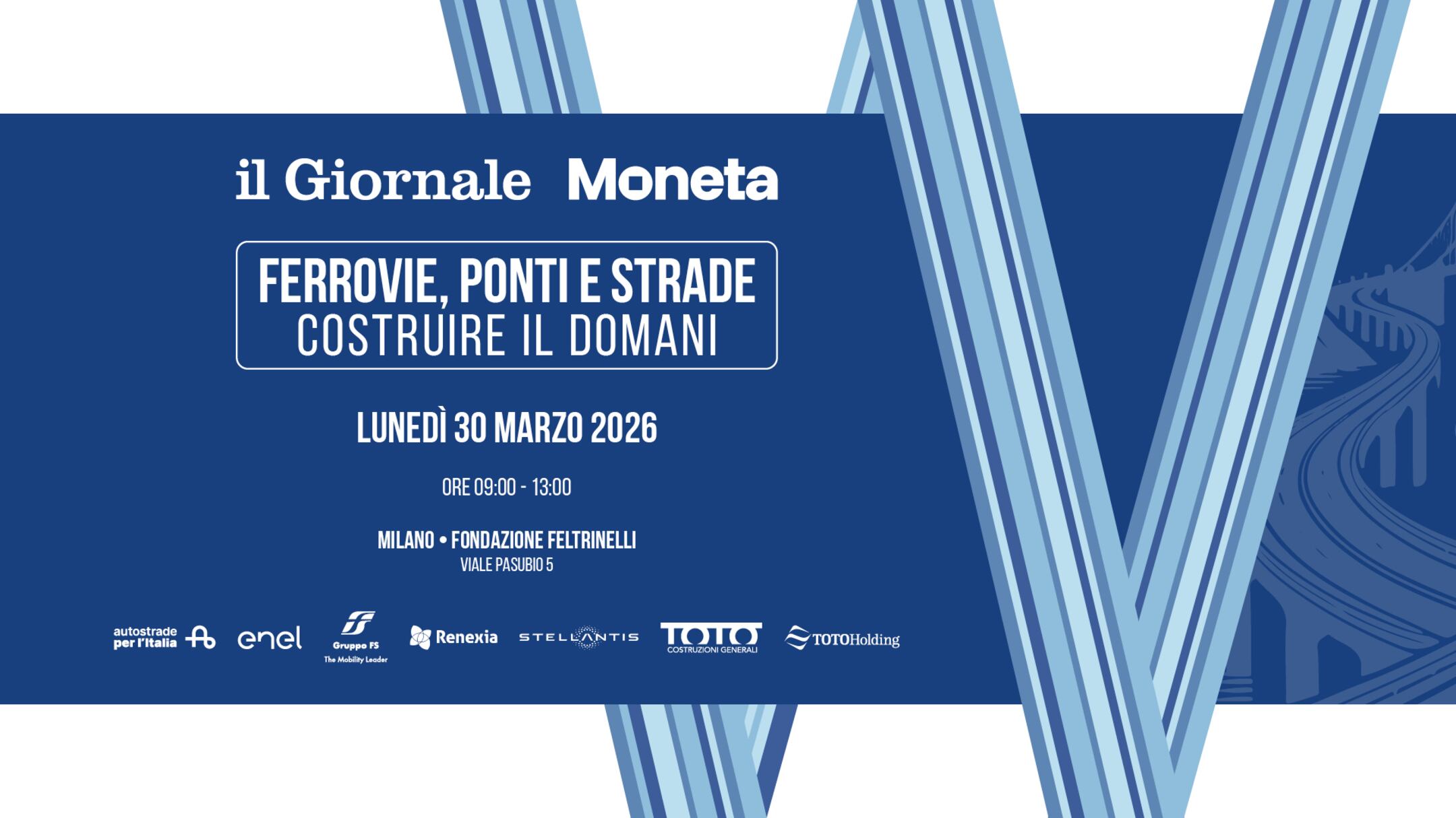 "Ferrovie, ponti e strade: oltre i confini". L’evento del Giornale con il ministro Matteo Salvini