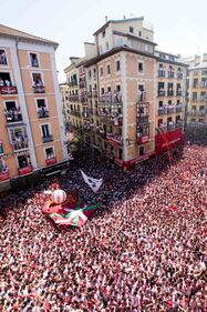 Pamplona, la corsa dei tori per San Firmino 11