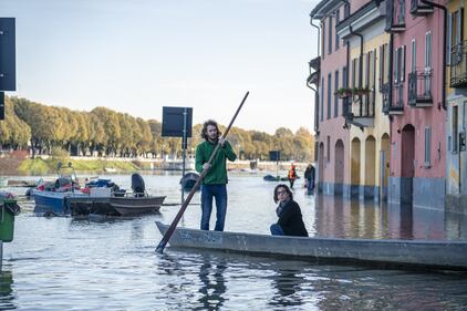Il Ticino esonda a Pavia 4
