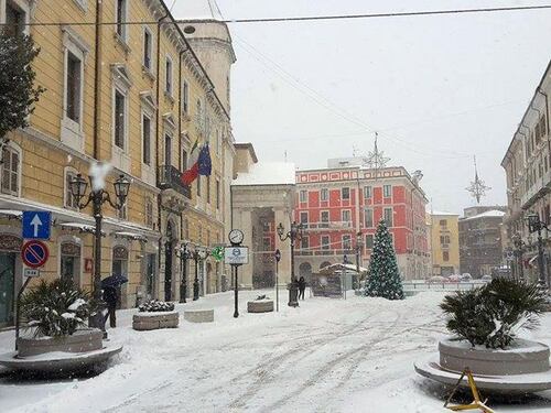 Fine anno con il gelo. Neve al Centro-Sud
