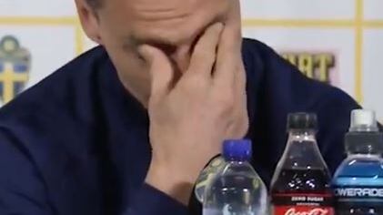 Ibrahimovic piange in conferenza stampa