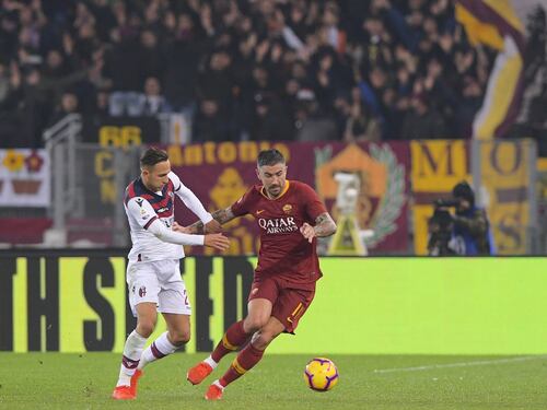 La Roma batte 2-1 il Bologna: giallorossi a meno uno dal Milan
