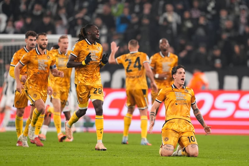 Juventus Udinese Zaniolo celebrazione