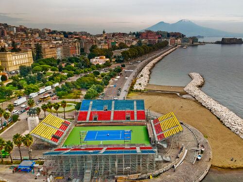 Il grande tennis si affaccia sul Golfo di Napoli