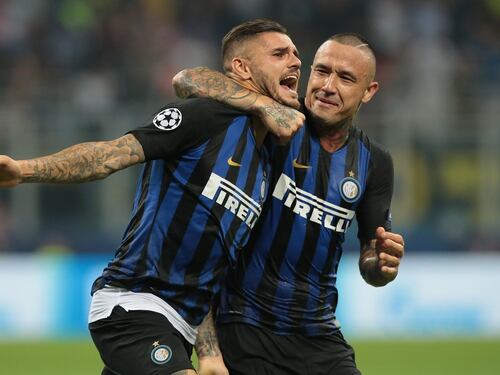 Inter, Icardi esplode di gioia: "Serata favolosa". Wanda Nara: "Lacrime di gioia"