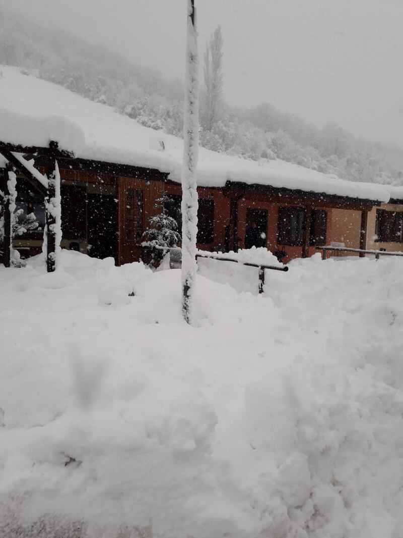 Allarme esondazione a Senigallia, casette Sae sotto la neve: allerta nelle Marche 2