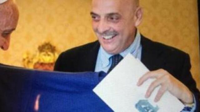 Le Iene, Paolo Brosio incontra Papa Francesco