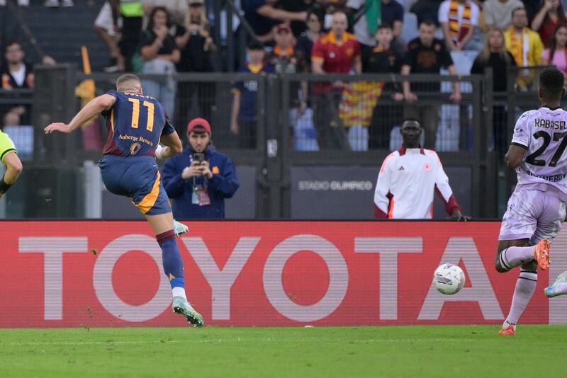 Dovbyk gol Roma Udinese