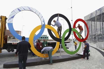 Rio, quasi tutto pronto per i Giochi Olimpici 13